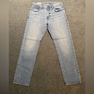 GAP Men's Straight Jeans - Light Wash Blue